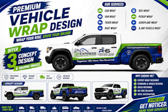 custom suv wrap design