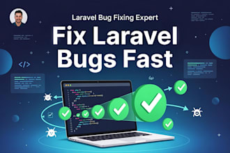 develop laravel website and fix laravel bugs, rest apis