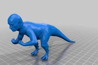 do head replace, face change, body swap on 3d prints