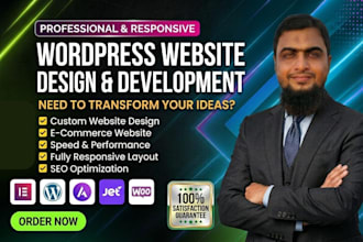 do wordpress website design, development, and ecommerce solutions