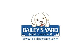 create pet supplies business logo for baileys yard brand