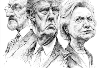 create political and editorial cartoons