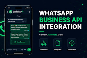 do whatsapp business API integration