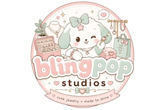 design a cute kawaii logo for vtuber and streamer