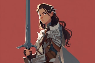 illustrate your dnd party, tcg, ttrpg, and fantasy art