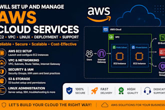 deploy and manage cloud servers on AWS