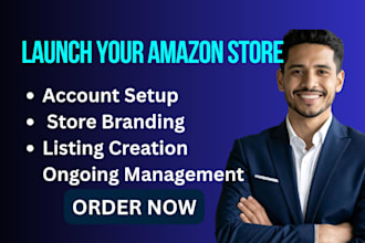 setup your amazon fba fbm store and manage your fba account as your manager