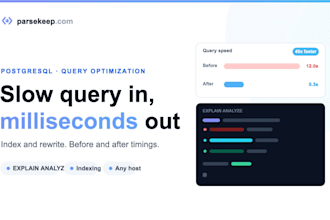 optimize your slow postgresql queries and database indexes