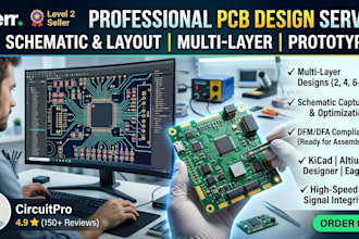 design a simple pcb layout and schematic
