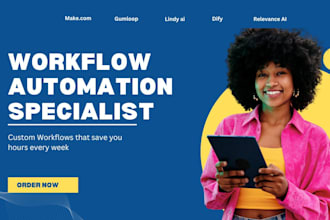 build ai automation with make com, gumloop, lindy ai, dify relevance ai and apis