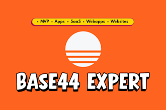 build base44 app, base44 bug fixing, base44 developer, base44 expert
