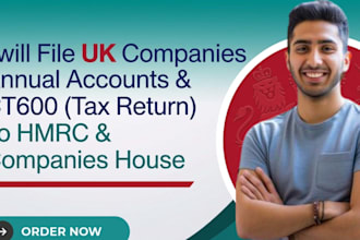 prepare UK company accounts and corporation tax return