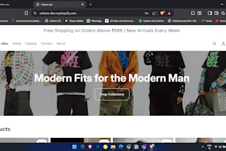 fix your shopify theme issues and customize it