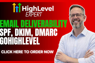 fix gohighlevel email deliverability with dmarc, spf, dkim, and smtp setup