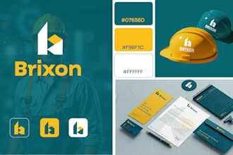 design luxury logo and branding for construction and real estate brands