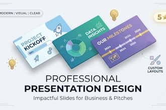 design professional powerpoint and canva presentation slides
