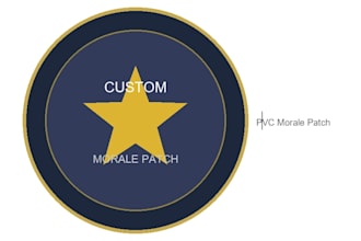 manufacture custom morale patches, pvc patches and embroidered badges