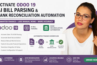 activate odoo 19 ai bill parsing and bank reconciliation automation