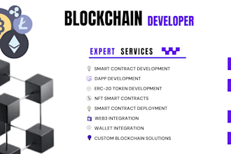 build blockchain dapps and smart contracts