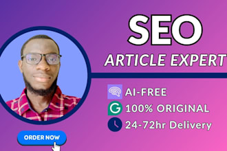 write SEO blog articles for b2b, saas, and travel