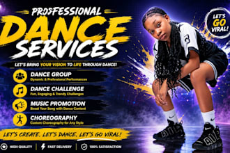 create viral tik tok dance video group dance to promote your song