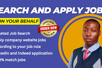 search and apply for jobs on your behalf