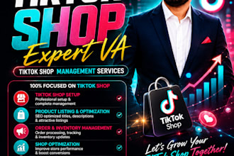 manage your tiktok shop, product listings, and store growth
