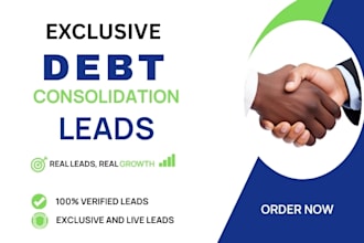 generate exclusive debt consolidation leads using facebook and google ads
