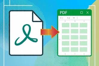 convert PDF to excel spreadsheet