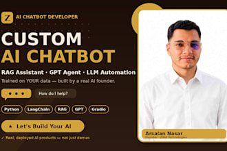 build an ai chatbot, rag assistant and gpt agent for your business