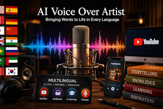 create realistic text to speech ai voiceover