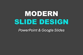 design premium powerpoint and educational presentations