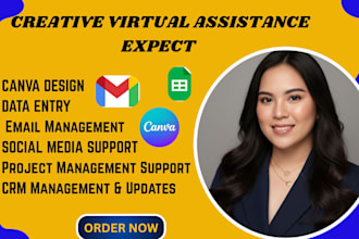 be your executive virtual assistant creative virtual assistant