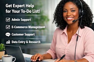 be your professional virtual assistant, business support