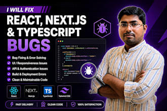 fix react nextjs and typescript bugs