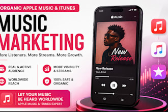 do organic apple music promotion and itunes music marketing worldwide