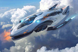 do sci fi spaceship design