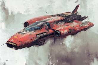 do sci fi spaceship design