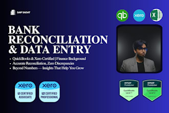 reconcile your bank statements in quickbooks or xero