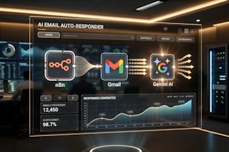 build an n8n workflow for ai email auto responder using gemini and gmail