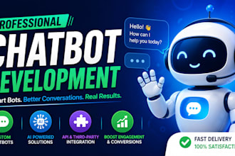 create chatbot development for your business needs