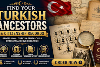 find turkish ancestors and genealogy records for citizenship
