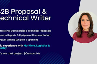 a b2b proposal or technical specifications