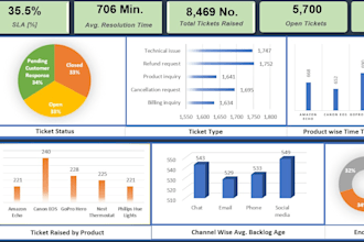 create interactive excel dashboards and reports