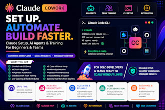 claude setup claude code, cowork ai agents, claude consulting and claude trainer