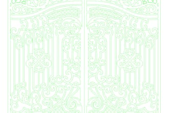 do cnc router jali design and laser cut vector files