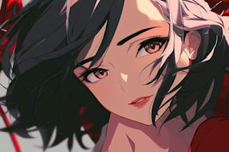 draw your characters and fanart in semi realistic art