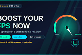 do professional PC optimization, overclocking, and game fix