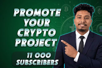 market your crypto project for better reach