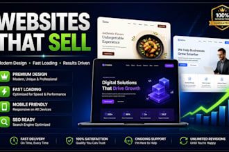 create a fast responsive business website
